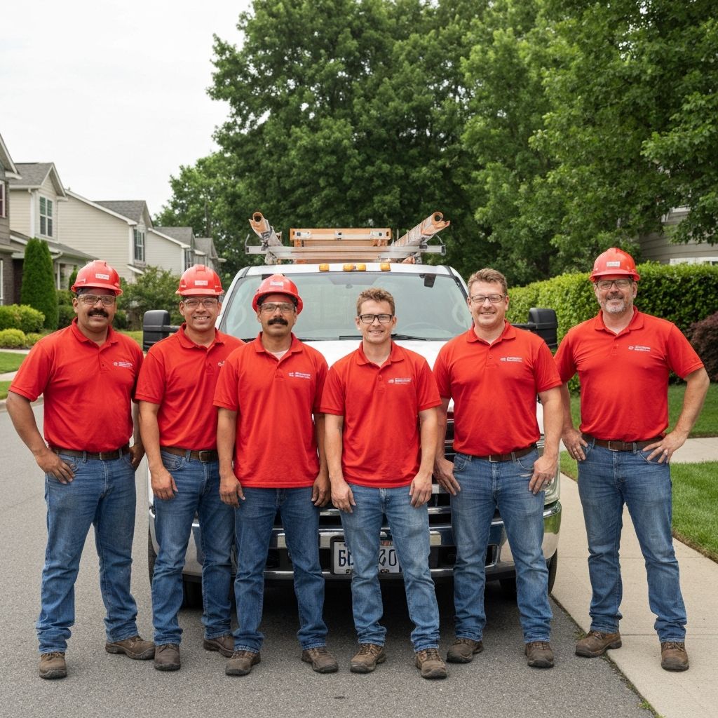 Triguard roofing team working efficiently on a residential roof installation